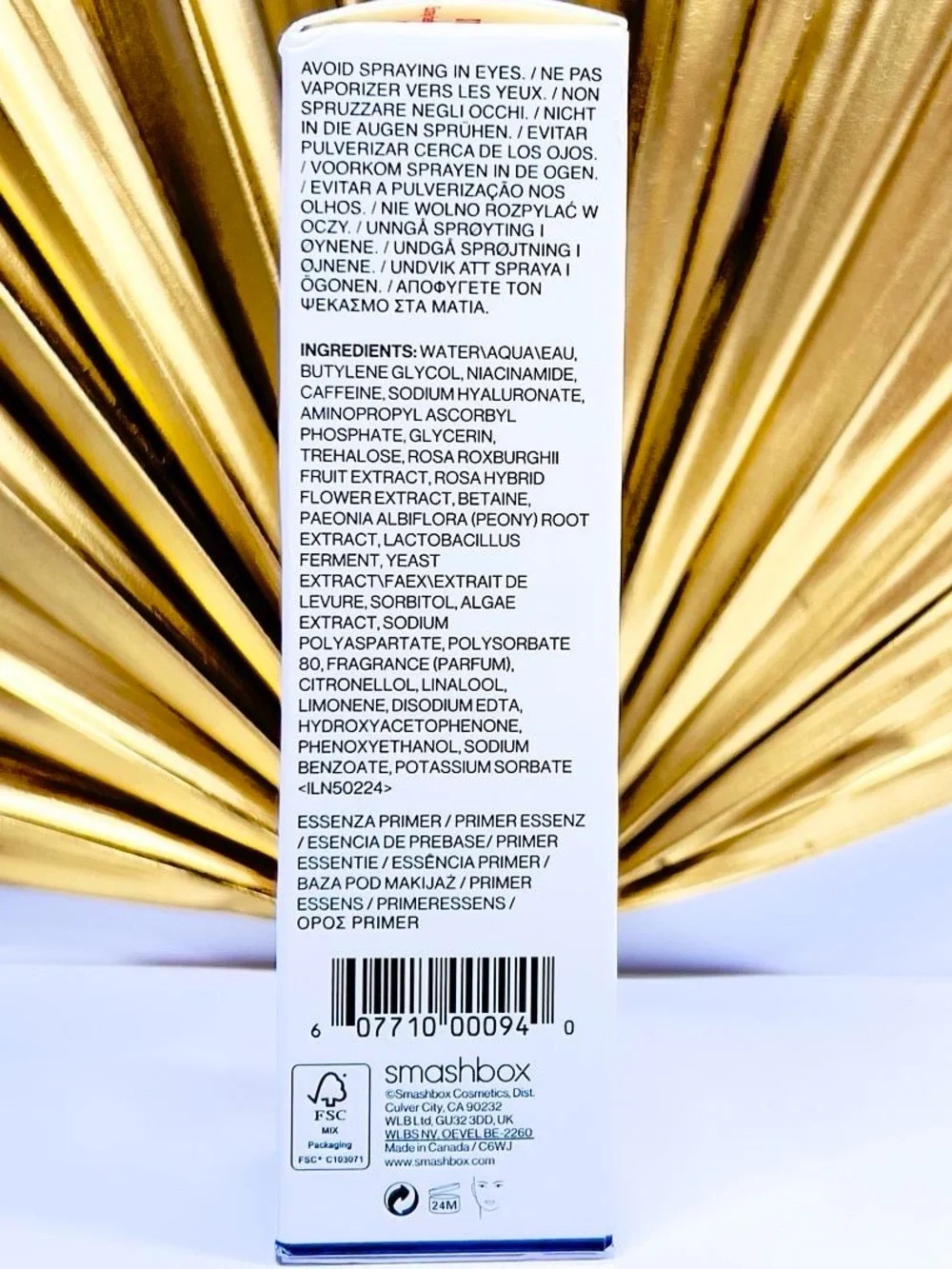NIB Smashbox Photo Finish Revitalize 8-in-1 Primer Essence
